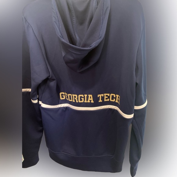 Adidas Georgia Tech zip up hoodie NWOT - Picture 2 of 2